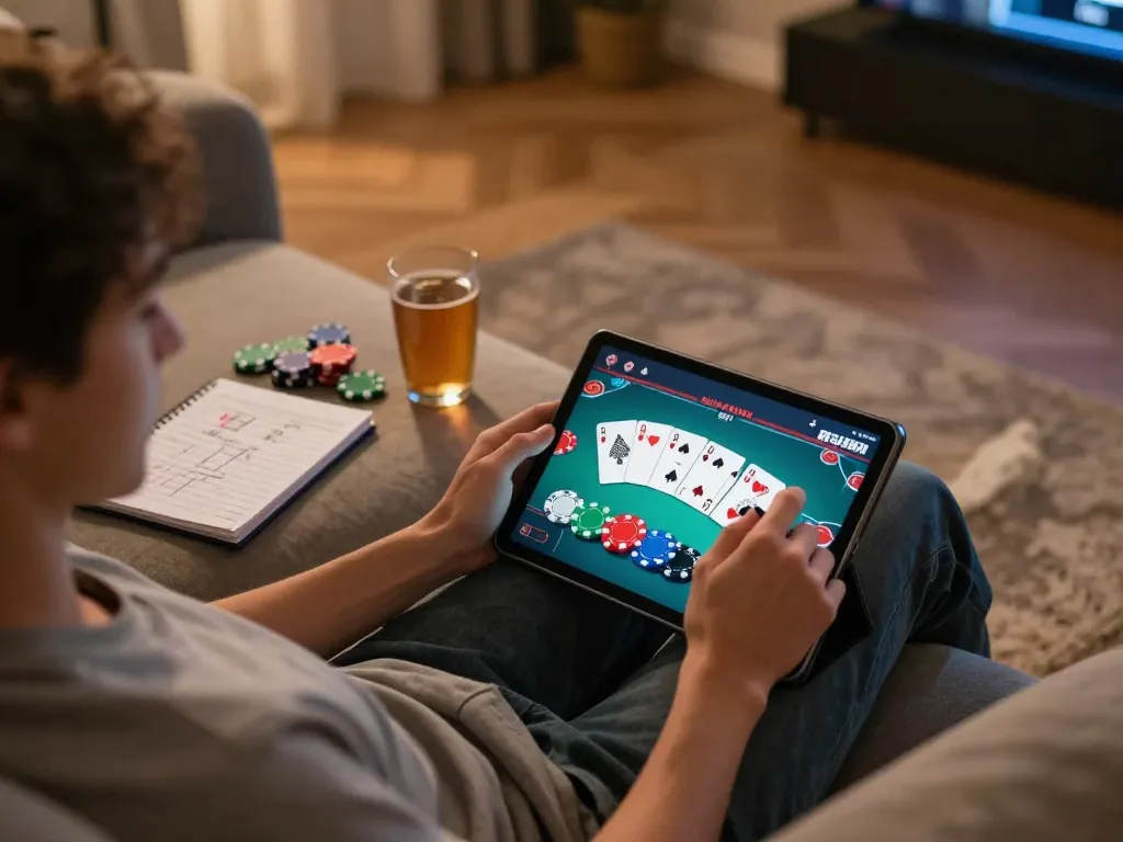 Engage in online poker at https://da88at.com/ with vibrant tablet gameplay and cozy atmosphere