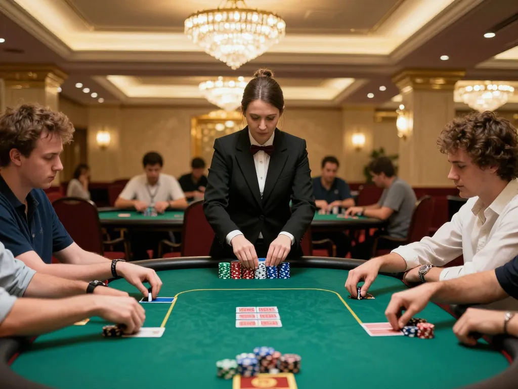 Experience a thrilling poker game at https://c168marketing.com/ under luxurious casino lighting with intense focus.