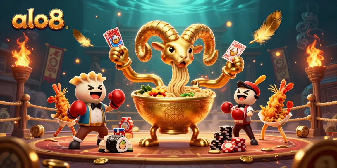 Experience the excitement of alo8 with vibrant casino-themed characters and dynamic gaming elements.