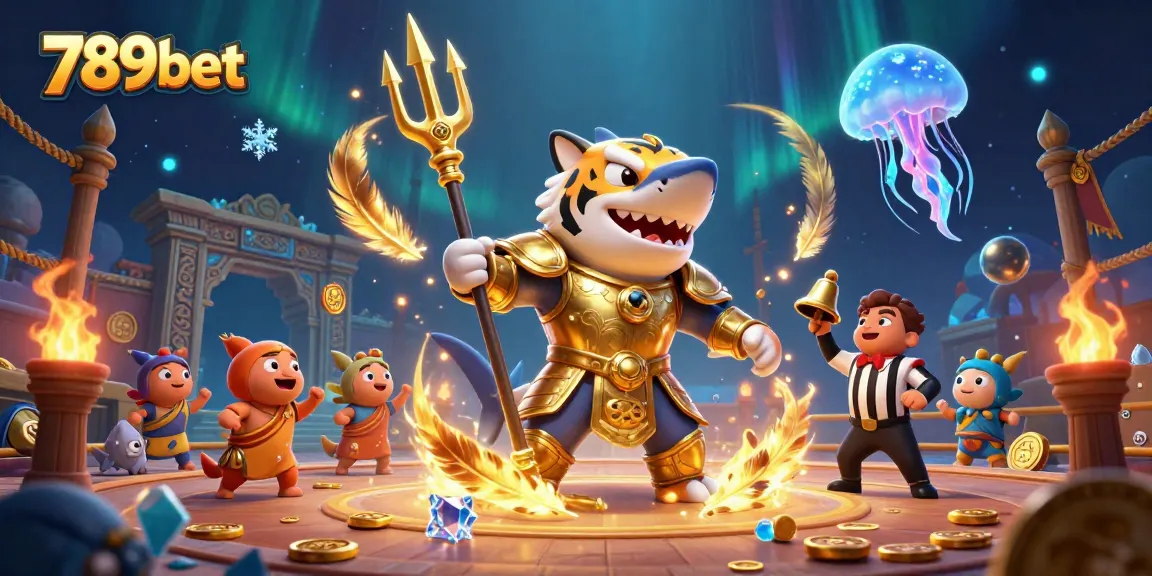 Experience the thrill of betting with 789bet in an immersive underwater casino scene.