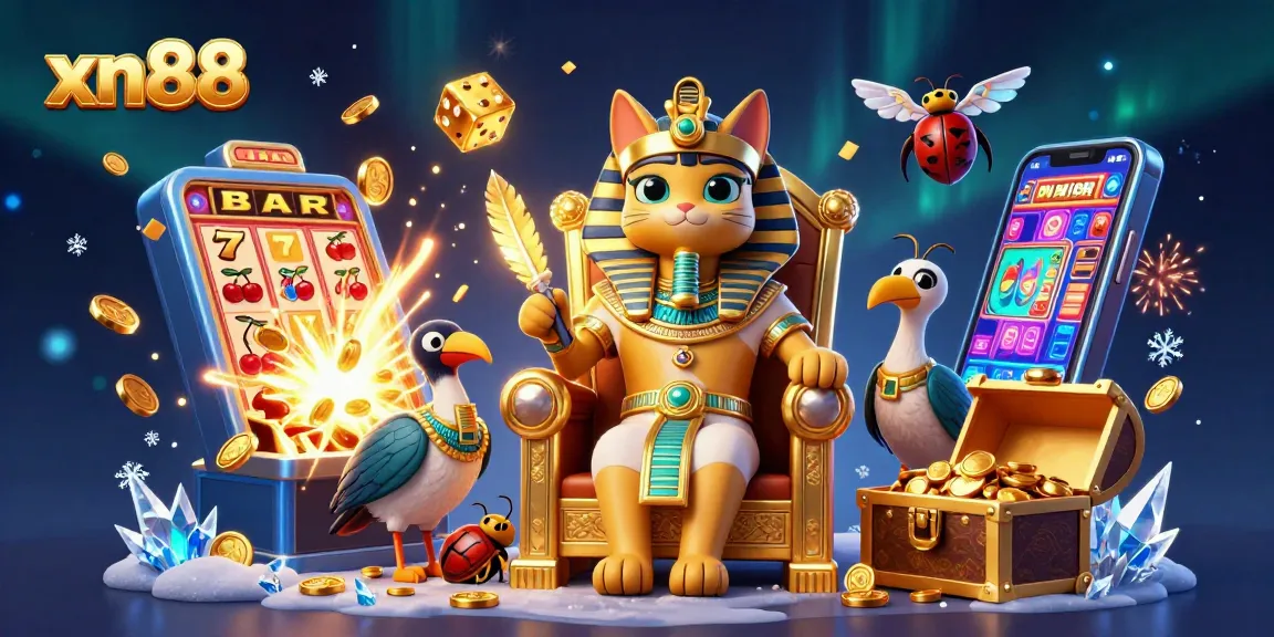 Experience electrifying slots like xn88, featuring a vibrant jackpot explosion.