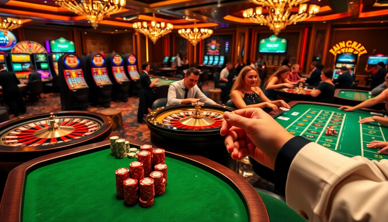 Experience the excitement of gambling at https://188v.today/ with vibrant casino scenes and winning moments.