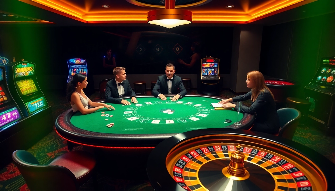 Experience the excitement of gambling at Thabet77 with a stylish blackjack game scene.