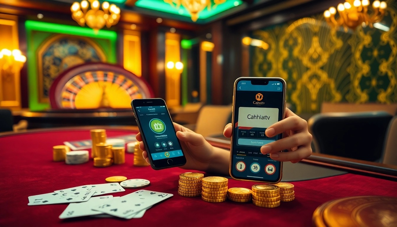 Cakhiatv enhances the online gambling experience with engaging visuals, vibrant casino atmosphere, and dynamic betting.