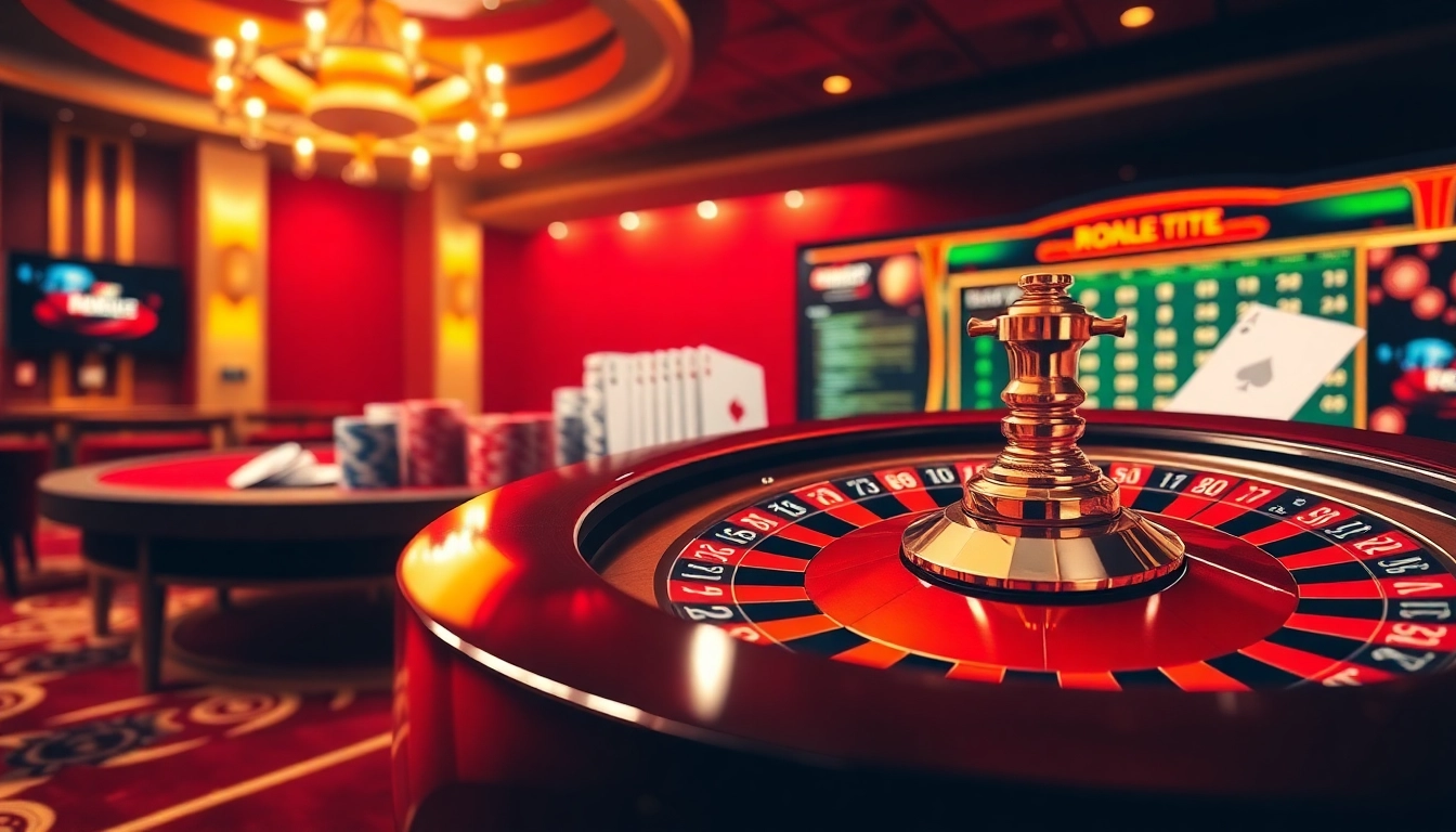 Experience the thrill of Đăng Ký Nhà Cái 68VIP with vibrant casino excitement and luxury atmosphere