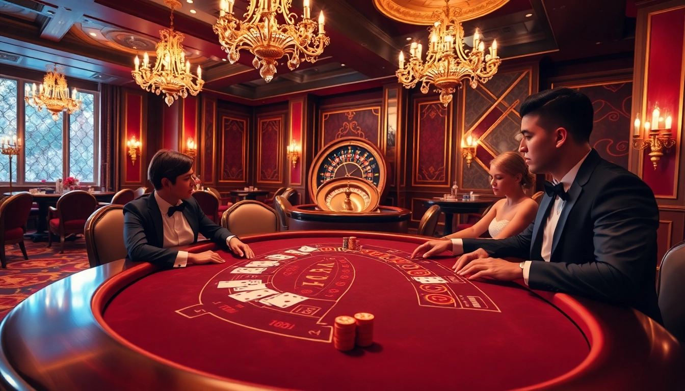 Experience high-stakes baccarat at https://zx88.buzz/ with luxurious decor and vibrant casino atmosphere.