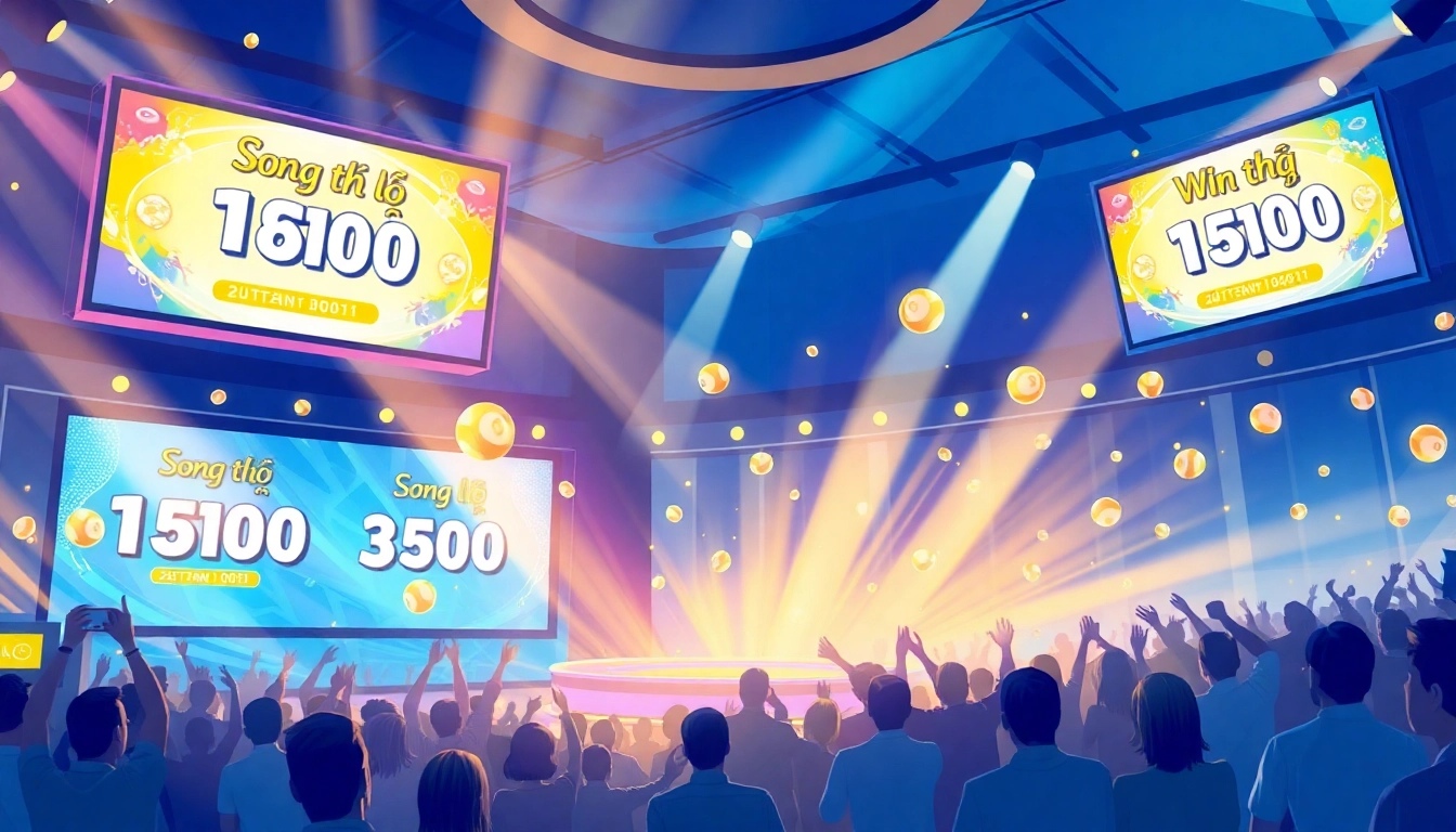 Song thủ lô lottery drawing event showcasing excitement and community spirit.