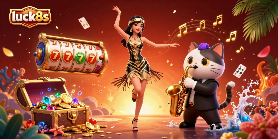 Engage in thrilling gaming moments with luck8s featuring a dynamic scene of casino excitement.