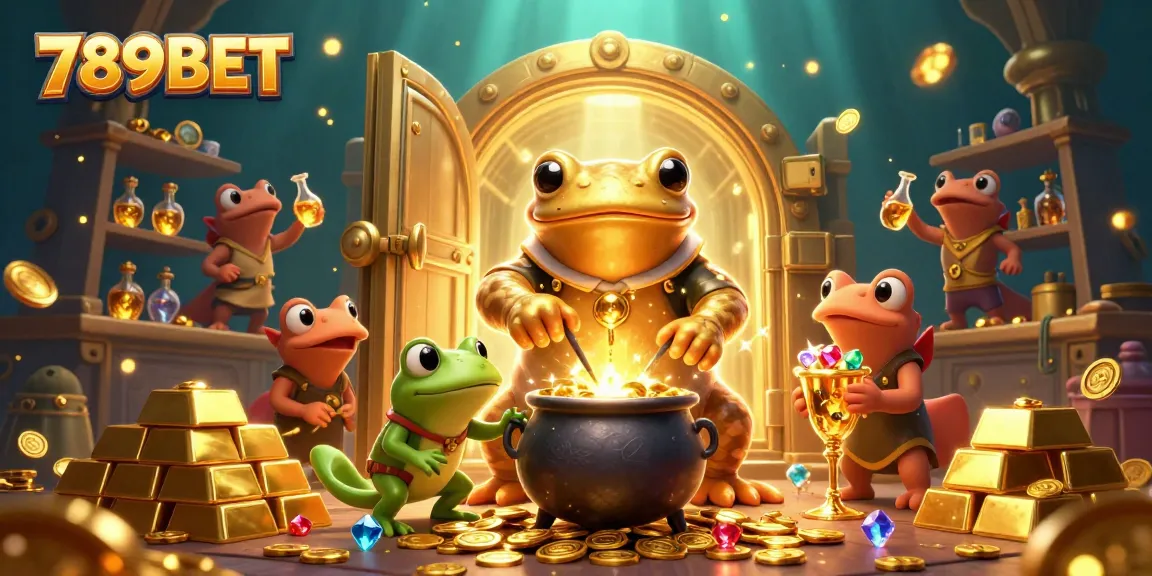 Experience thrilling wins with 789BET's enchanting casino magic in a mystical treasure lab.