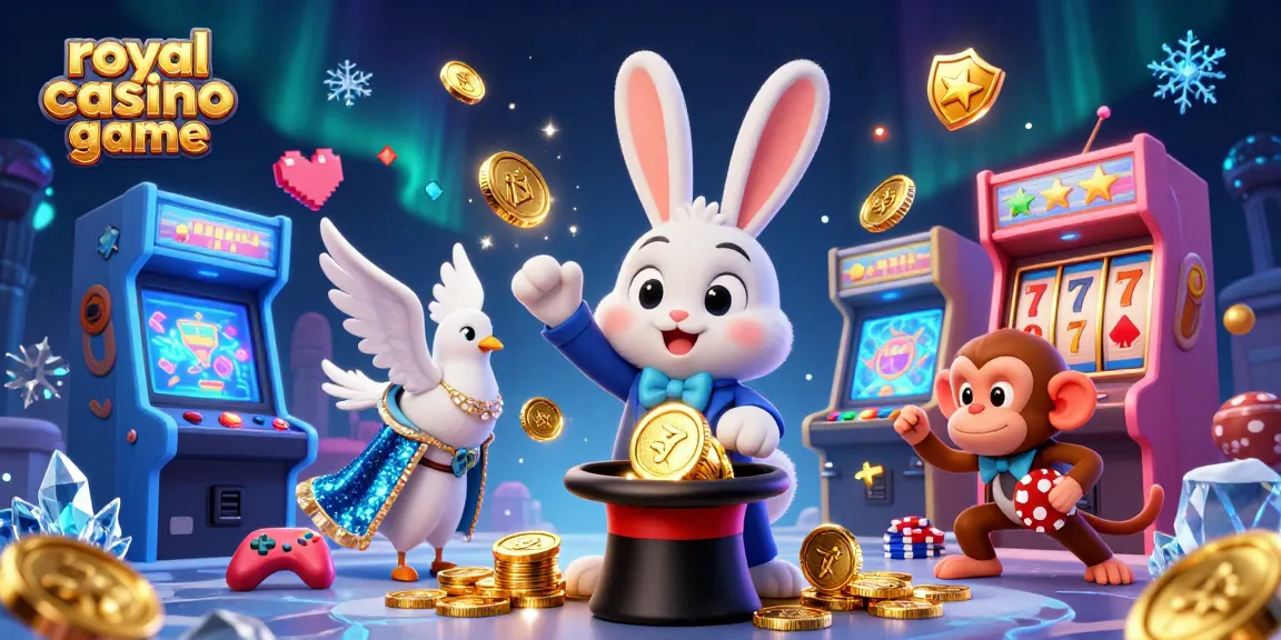 Engage with the royal casino game as characters show exciting casino elements and dynamic gameplay.