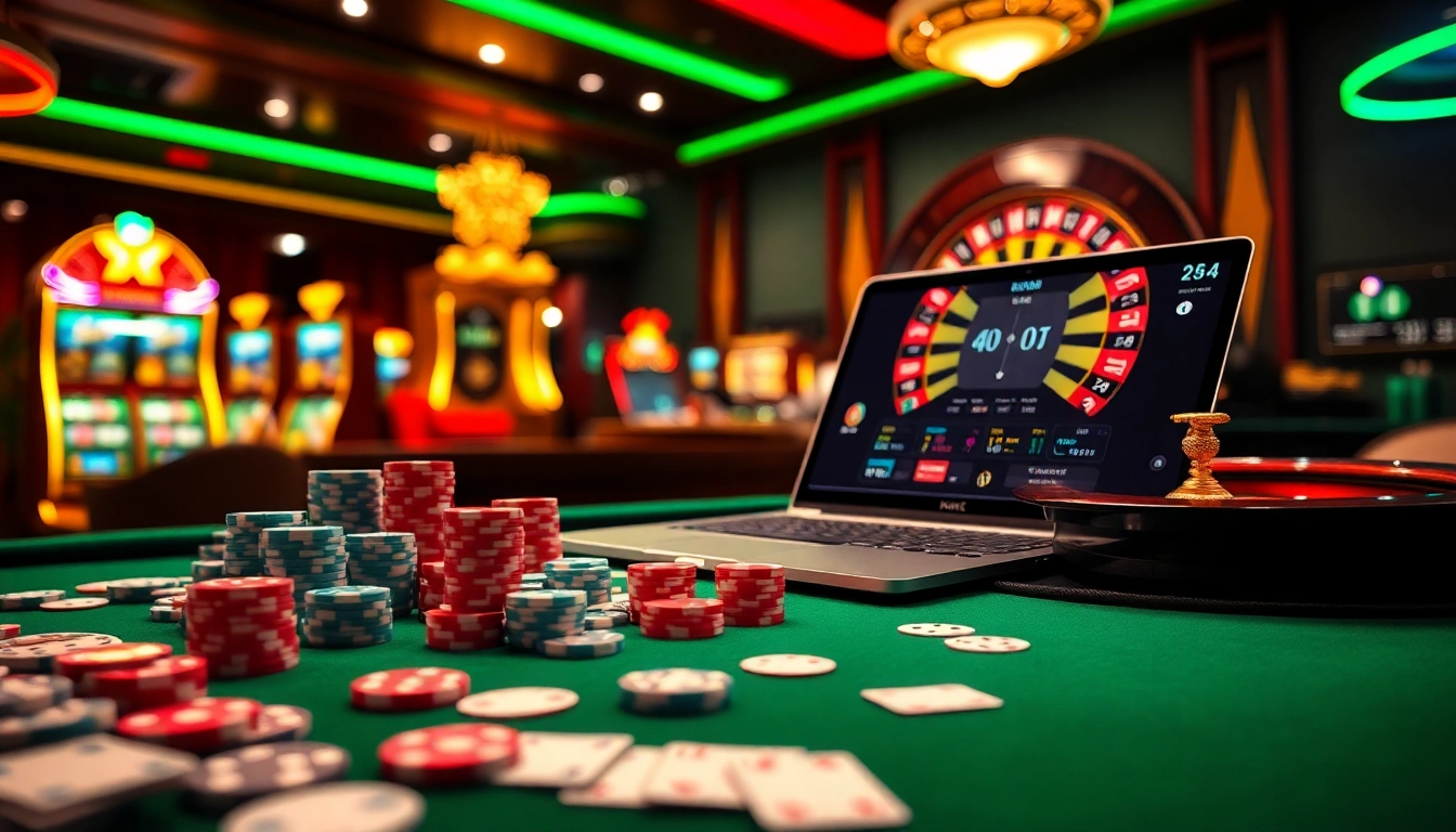 Experience the luxurious thrill of online gambling at trang chủ 8kbet with casino tables and gaming excitement.