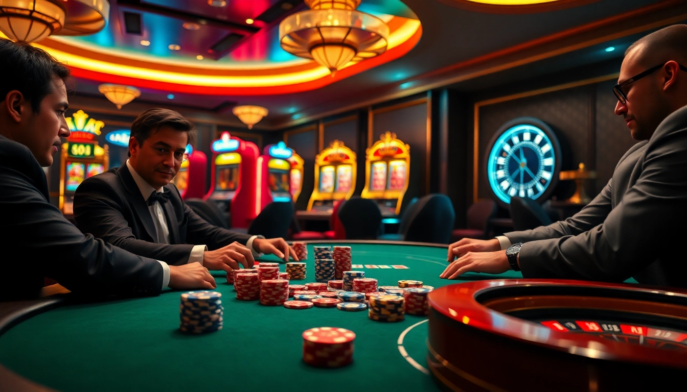 Engage in exciting gameplay at https://l444.art/ featuring professional poker tables and casino chips.