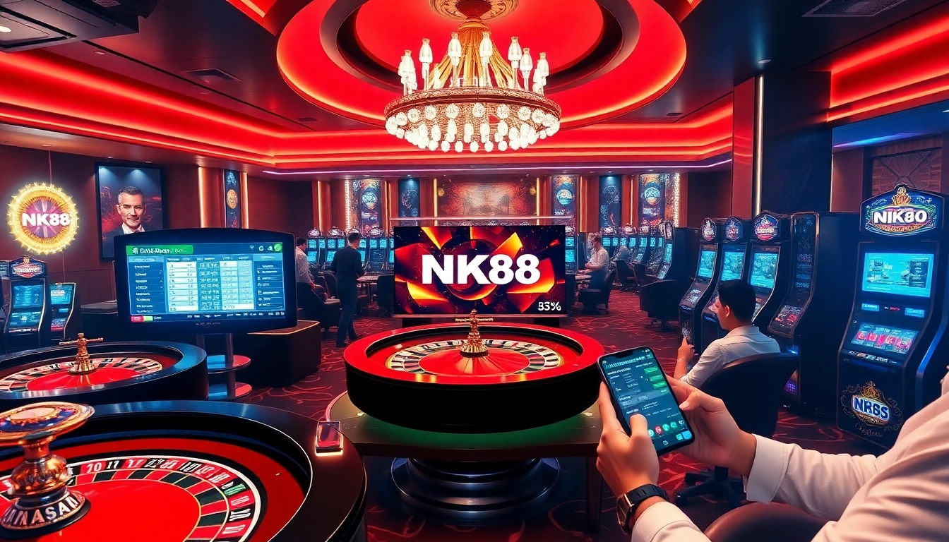 Experience thrilling online gaming at https://nk88s.net/ with interactive casino visuals.