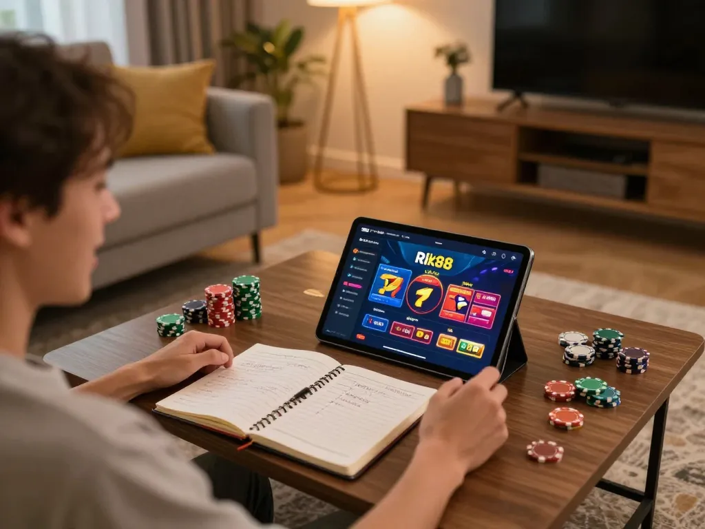 Access the Link vào Rik88 platform while enjoying an immersive online gaming experience at home