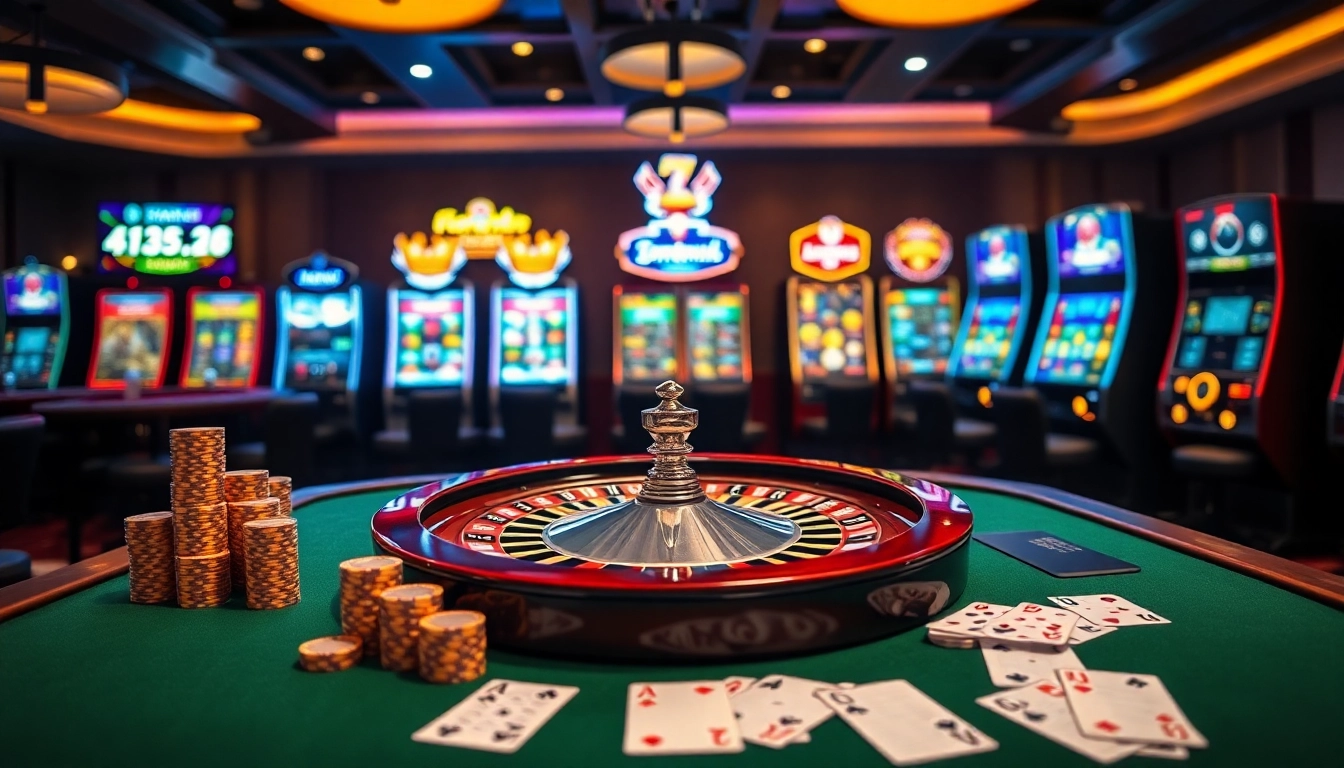 Experience the thrill of casino gaming at https://lc88.work/ with vibrant tables and exciting slot machines.