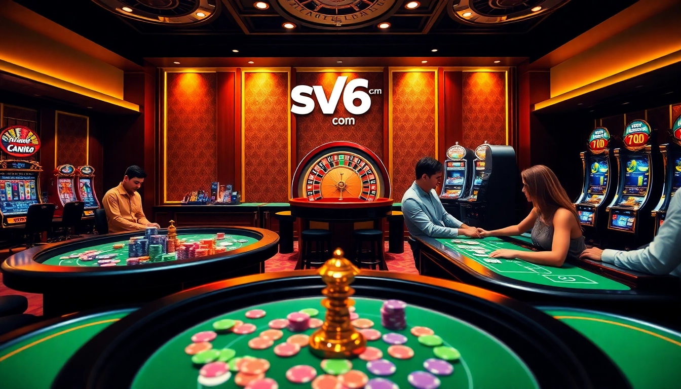 Experience the thrill of SV66 com with vibrant casino games and engaging players.