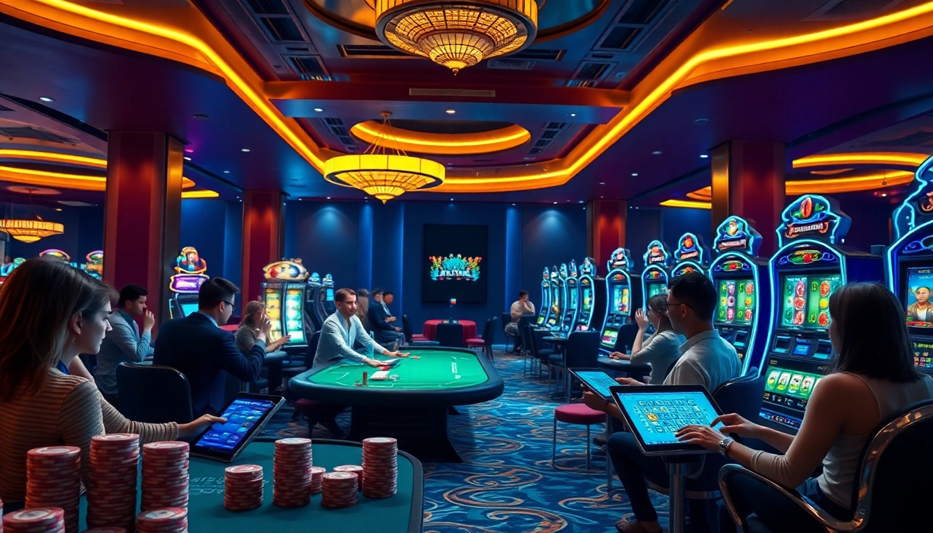Exciting online casino experience at 69VN, showcasing vibrant gaming action.
