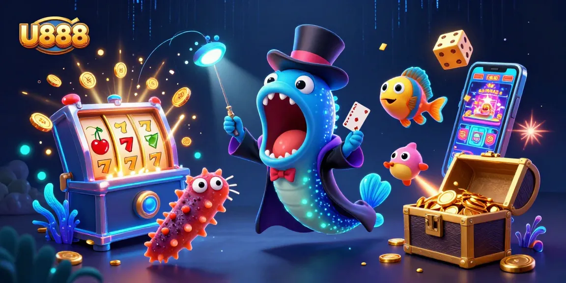 Engage with U888's immersive casino experience featuring dynamic characters and vibrant gameplay.