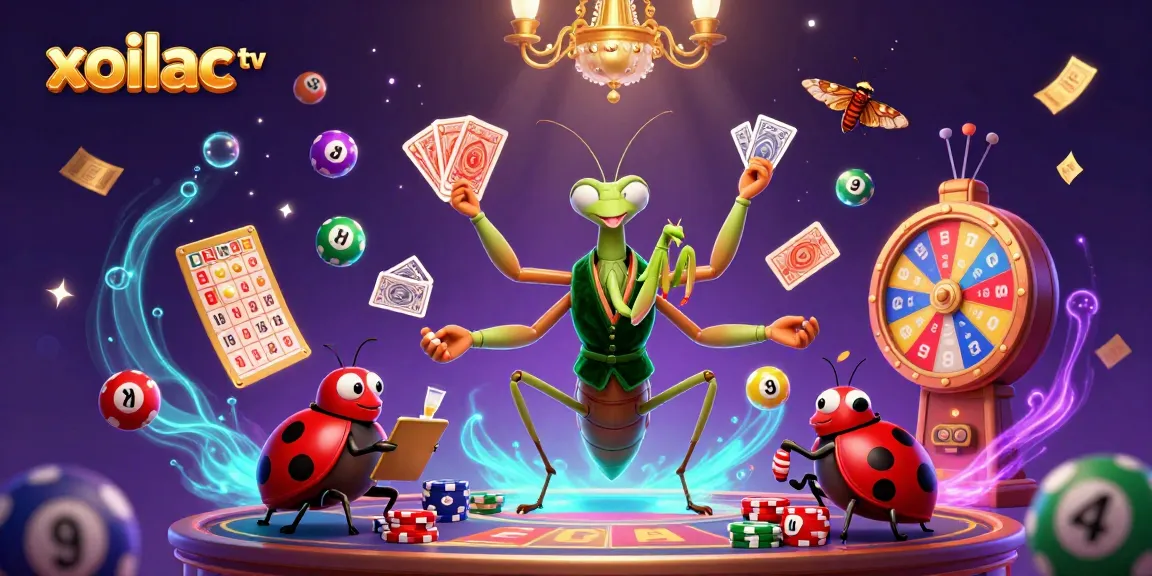 Xoilac TV brings casino excitement with fun characters and dynamic gaming elements!