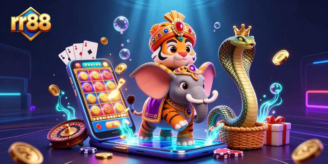 Spin and win on rr88 with an exciting 3D casino adventure featuring unique characters and games.