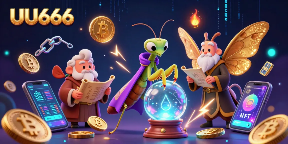 Experience UU666 gaming excitement with the dynamic fortune teller and moth librarian in a vibrant casino scene.