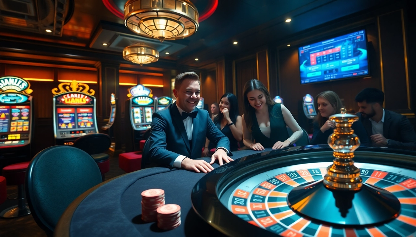 Experience thrilling gameplay at https://u888u.to/ with high-stakes poker, vibrant slot machines, and a glamorous casino ambiance.